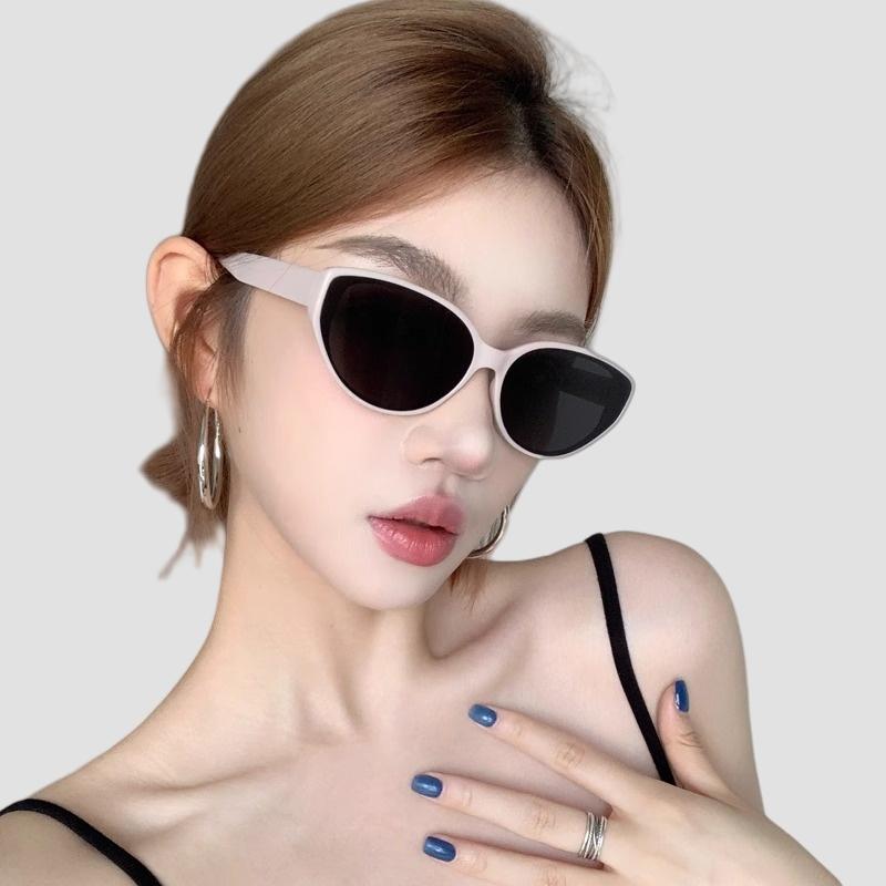 サングラス メンズ レディース ファッション 韓国 キャットアイ 紫外線 カット スクエア ハイエンド 耐久性 レトロ 保護 日よけ