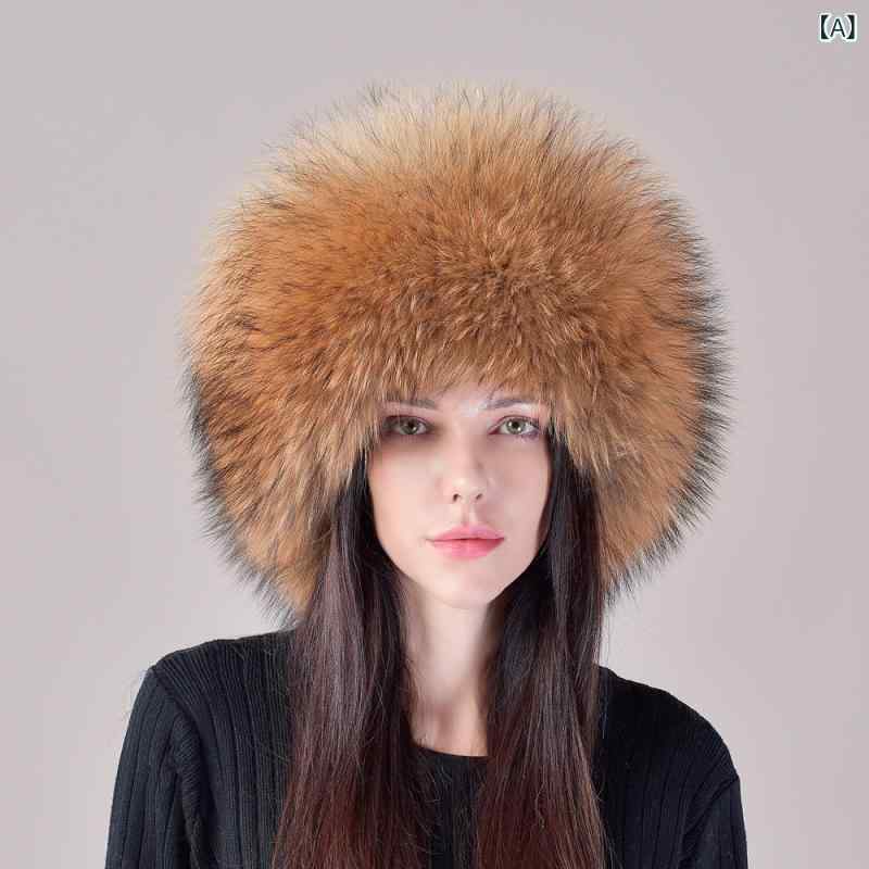 帽子 レディース フォックスファー 本革 モンゴル帽 ロシアン帽 フライトキャップ エスニック 民族調 耳当て 防寒 保温 暖かい ふわふわ もこもこ ボリューム 冬 秋冬 ファッション小物|ラ・グラーヌ