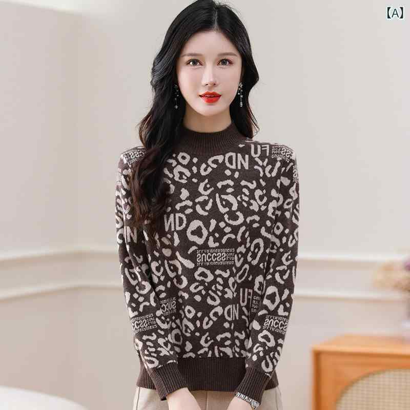 ニット レディース ミセス ゆったり オーバーサイズ ハイネック 羊毛 カシミヤブレンド ジャカード織り 切り替え バイカラー 肌に優しい きれいめ カジュアル 通勤 秋冬 トップス｜ラ・グラーヌ 6,956円