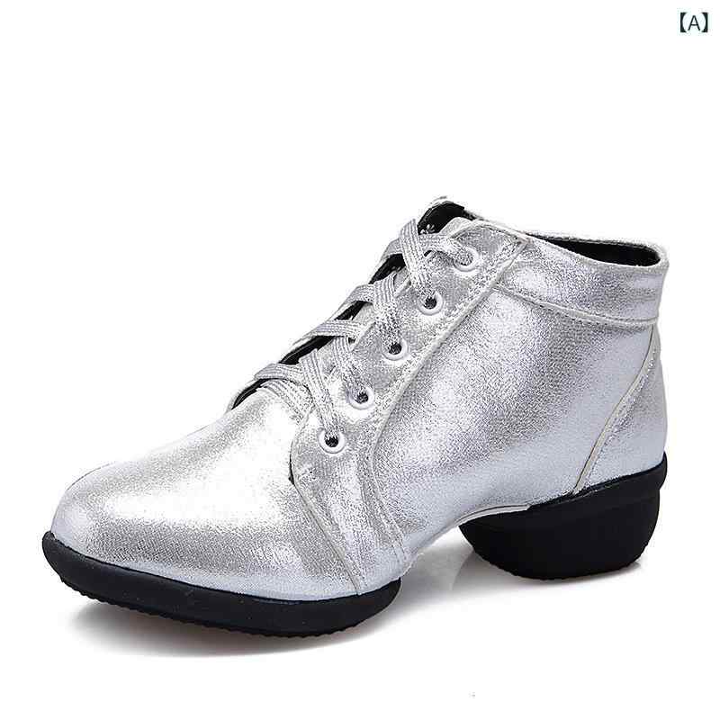 ダンスシューズ 女性用 社交ダンス バレエ ラテンダンス 練習用 発表会 イベント 通気性 メッシュ ソフトソール ゴム底 軽量 薄手 快適 4,388円