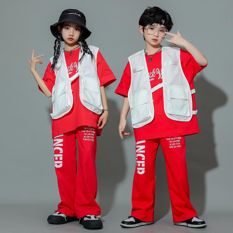 ダンスウェア キッズ ジュニア 男の子 女の子 ストリートダンス ヒップホップ ジャズダンス セットアップ 発表会 ステージ衣装 綿素材 ゆったり ルーズシルエット おしゃれ かっこいい 韓国