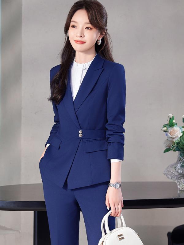 セットアップ レディース 女性用 ビジネススーツ フォーマル オフィス 事務服 通勤 就職活動 面接 大学生 エレガント きれいめ 上品 秋冬