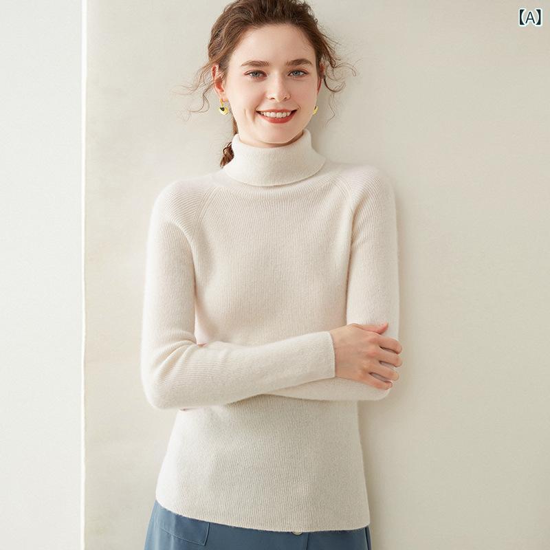 ニット レディース カシミヤ タートルネック 長袖 セーター ゆったり オーバーサイズ きれいめ シンプル オフィス 通勤 デイリー トップス 秋冬 保温 あったか 厚手