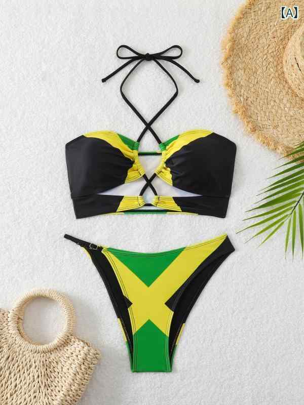 海水着 レディース セパレート ビキニ スイムウェア 色っぽい 肌見せ より糸 バイ色つや うつり変わり ３角形ビキニ たまり場 砂浜 スウィミングプール 海水浴 春夏 ポリエステル 速乾