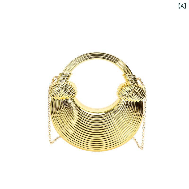 餃子バッグ レディース アクリル クリア ハンドバッグ ショルダーバッグ 菱形柄 キルティング 欧米風 レトロ 個性的 おしゃれ チェーン ロック金具 大きめ 斜めがけ 普段使い 春夏 ゴールド シルバー ブラック