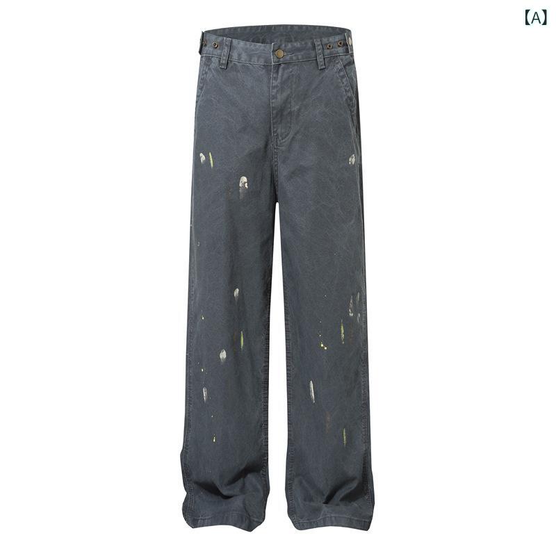 カーゴパンツ メンズ 欧米表どおり 心地好い 絞り染め 絵の具製作 うつり変わり マルチ衣嚢 ゆったり 濫りがわしい 引っ切り無い影ぼうし 綿織物 通気性 吸湿速乾 ロング丈 ボトムス 御居処跳ねる デイリー青少年