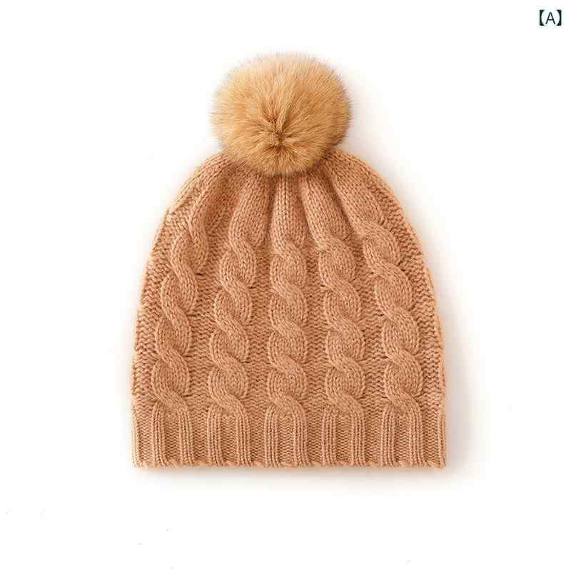 ニット帽 男女兼用 秋冬 カシミヤ カシミア 保温 防寒 暖かい 快適 心地よい 肌触り柔らかな ソフト ファッション おしゃれ 普段使い カジュアルスタイル 万能