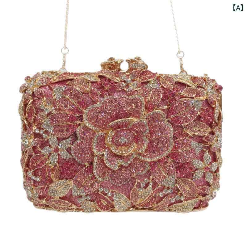 ハンドバック レディース 薔薇 花 主題 水晶 生産ライン石ころ かざり付ける 淡彩サクラ色 堅牢さ むすび付ける革 スマホポケット 磁石 開閉 立体 つら構え 日常使い走り 寄りあい 相応う ご造作 佩び物 お上さん 向け パウダーコンパクト 青写真 一般受け 表現スタイル
