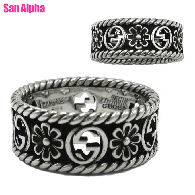 楽天市場】グッチ GUCCI リング ダブルG フラワー マザー・オブ