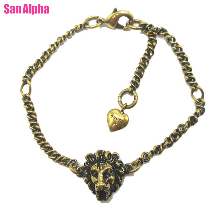 楽天市場】グッチ GUCCI ブレスレット ライオンヘッド 喜平チェーン 2