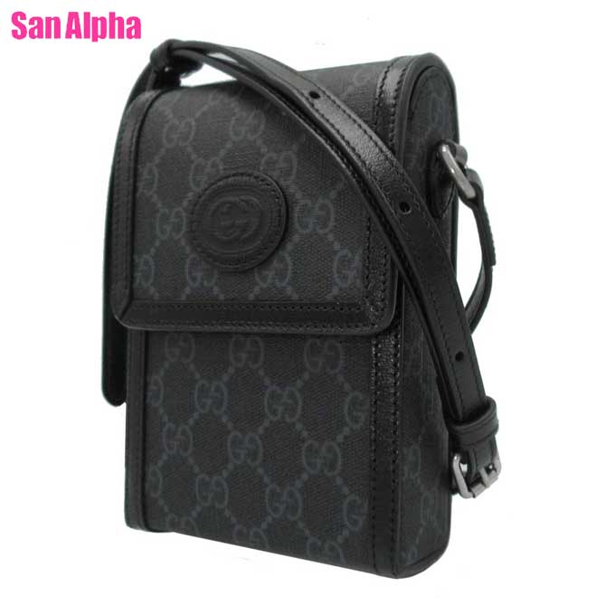 GUCCI ショルダーバッグ 黒 GGパターン メッセンジャーバッグ 楽天市場】GUCCI グッチ ショルダーバッグブラックGGロゴ GG