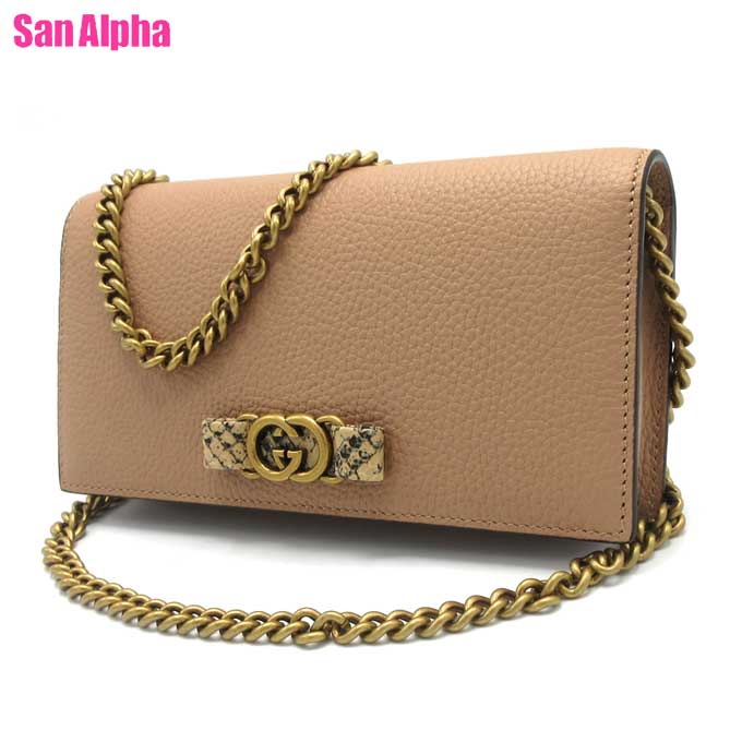 美品　GUCCI グッチ　チェーンウォレット　財布　ポシェット GUCCI グッチ チェーンウォレット ポシェット レディース 財布