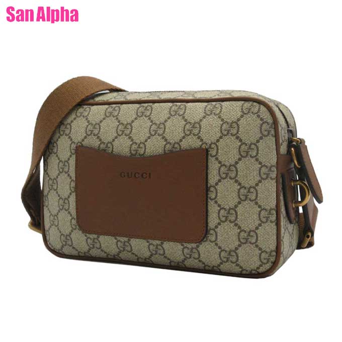 【1000円OFFクーポン】グッチ バッグ ショルダーバッグ GUCCI GG EMBLEM GG エンブレム GGスプリーム ミニ ショルダー 斜め掛け 821216 FAED3 9786 (ブラウン系&times;ベージュ系マルチ) ブティックライン レディース 送料無料｜SanAlpha（サンアルファ）