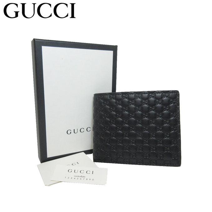 レザー アウトレット アウトレット ヴィトン グッチシマ ブラック Gucci メンズ マイクロgg マイクロgg 二つ折り財布 小銭入れ有り グッチ 二つ折り Gg柄 Rcp 楽天カード分割 Sanalpha サンアルファ 14時まで即日発送 日曜定休日