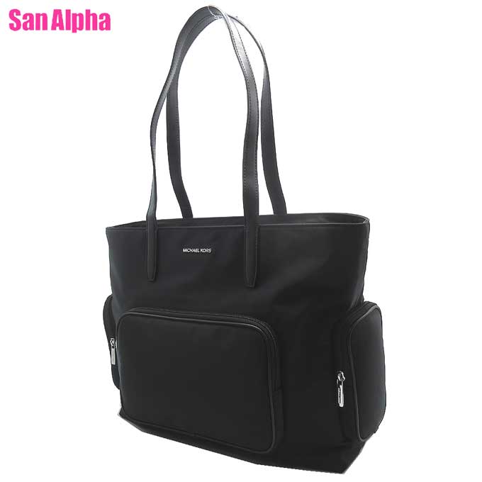 【1000円OFFクーポン】マイケルコース バッグ トートバッグ MICHAEL KORS KHAI ナイロン ラージトート 肩掛け A4対応 35T5S5FT9C BLACK (ブラック) アウトレット レディース 送料無料｜SanAlpha（サンアルファ）