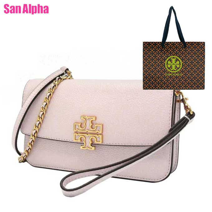 【1000円OFFクーポン券】トリーバーチ 御徒面子 紙入れ ショルダーバッグ TORY BURCH BRITTEN なめし革 ダブルT金属元素ロゴタイプ チェーン店 ウォレット 商品目録ネットボール付き添い人 2WAY 曲がった掛け 141012 0425 650 DELICATE PINK (難しいサクラ色) 逃げ口 レディース 貨物輸送無料