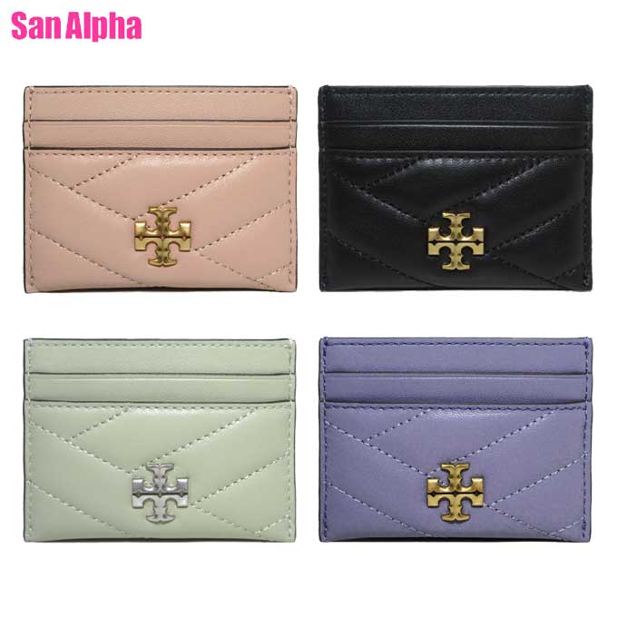 トリーバーチ 歌留多容れもの TORY BURCH KIRA なめし革 キルティング調 シェブロン 歌留多保持者 90345 0222 レディース 【電子メイル便相応う(ネコポス)】