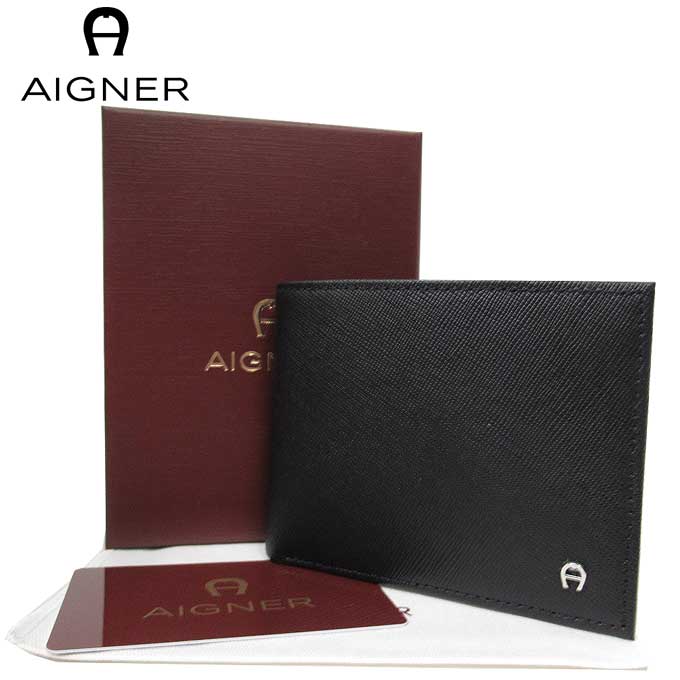 AIGNER 二つ折り財布 - 折り財布