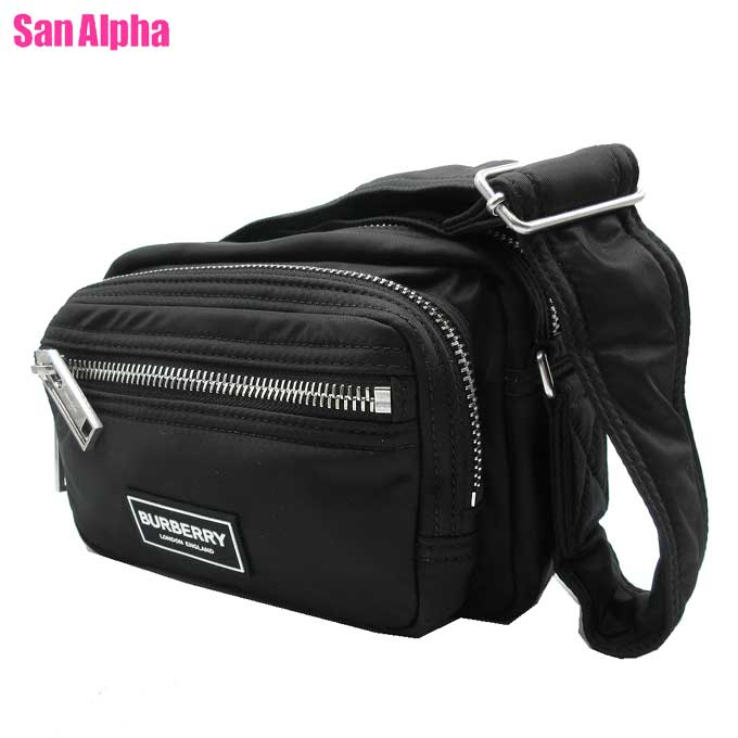 【1000円OFFクーポン】バーバリー バッグ ショルダーバッグ BURBERRY LONDON ナイロン ロゴ アンティーク調金具 斜め掛け 8090570 BLACK (ブラック) アウトレット メンズ レディース 送料無料｜SanAlpha（サンアルファ） 59,400円