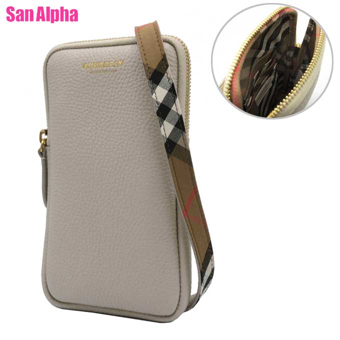 【やうひち樣】Burberry/ケース/新品未使用箱付き バーバリー BURBERRY フォンケース スマホケース ショルダー 8040876
