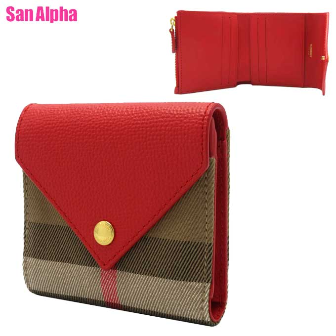 楽天市場】バーバリー 財布 BURBERRY 三つ折り財布 レザー ブラック黒