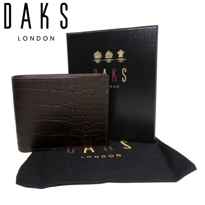国内即送 DAKS GWSS20071 二つ折り財布(小銭入れなし) 他色有 楽天市場】【最大700円OFFクーポン】ダックス 財布 二つ折り財布