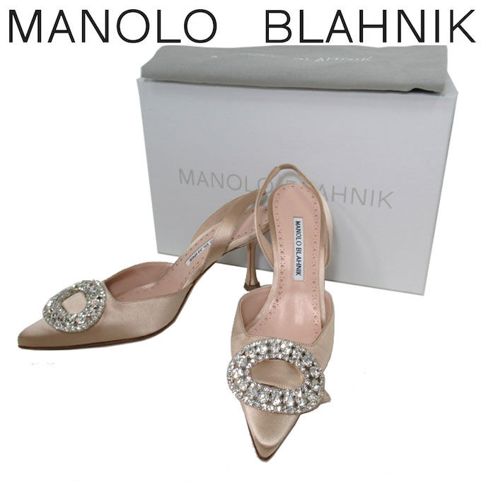 市場 訳あり マノロブラニク Manolo Blahnik パンプス シューズ 靴