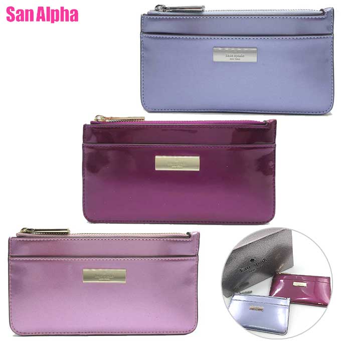 【国内発送】Kate Spadeスナック タイム パテント カード ケース スナック タイム パテント バッグ チャーム | KATE SPADE NEW
