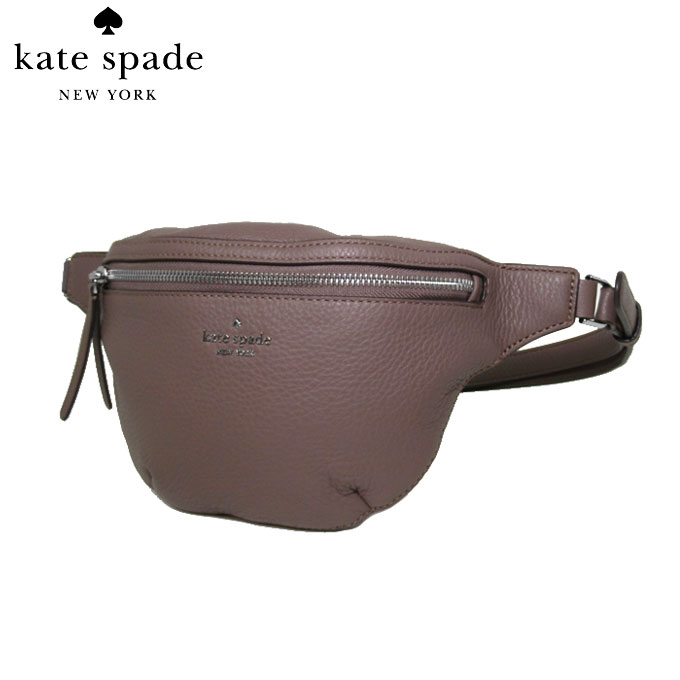 現金特価 1000円offクーポン ポイント5倍 ケイトスペード アウトレット Kate Spade ショルダーバッグ Wkru5943 919 レザー ベルトバッグ ウエストポーチ Belt Bag Jackson Brownstone 919 ブラウンストーン レディース 母の日 ギフト 最安 Www