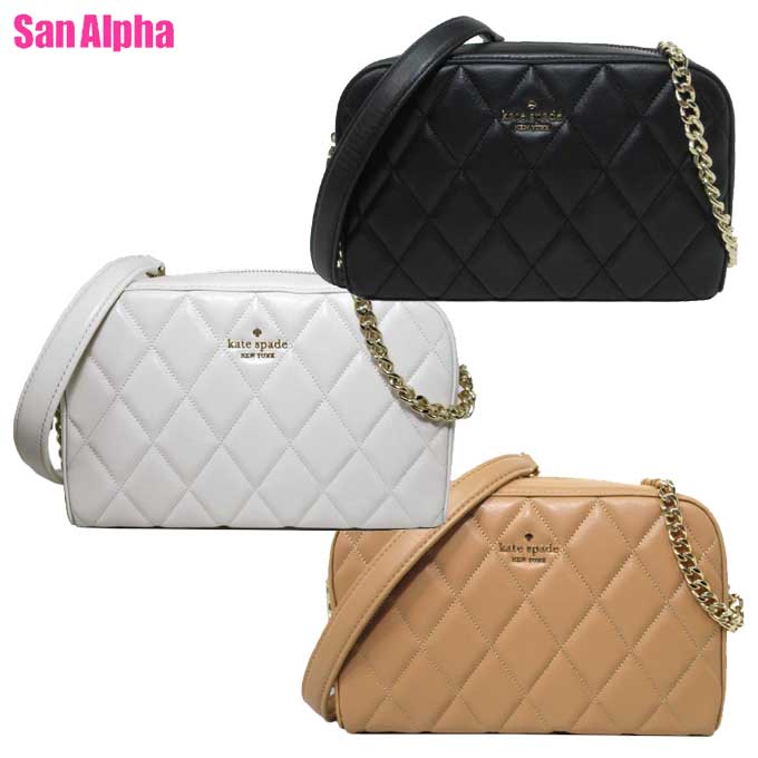 ケイトスペード バッグ ショルダーバッグ kate spade NEW YORK CAREY レザー キルティング ミニ カメラ 斜め掛け KG425 アウトレット レディース 送料無料