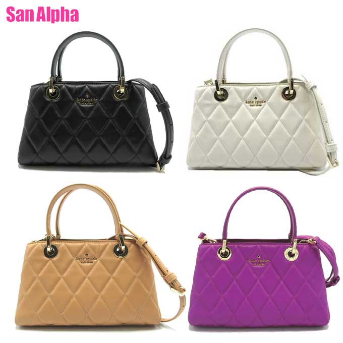 ケイトスペード 御徒面子 ハンドバック kate spade NEW YORK なめし革 キルテッド スモール サリバンサッチェル KI849 降車口 レディース 貨物輸送無料