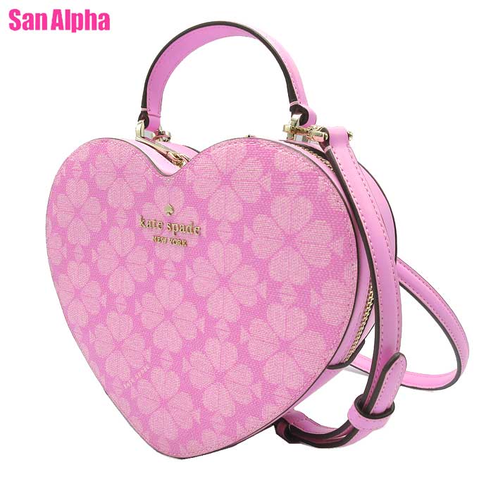 【1000円OFFクーポン】kate spade ケイトスペード バッグ ショルダーバッグ レディース ショルダー 2WAY スペードフラワー 立体 ハート 斜めがけ KK155 650 パリジャンローズ アウトレット|SanAlpha(サンアルファ)