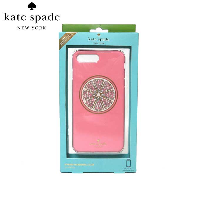 ケイト・スペード アウトレット kate spade モバイルケース WIRU0578-974 iPhone7+（プラス） 対応ケース グレープフルーツ (974)multi:ピンク系【RCP】【楽天カード分割】【レディース】