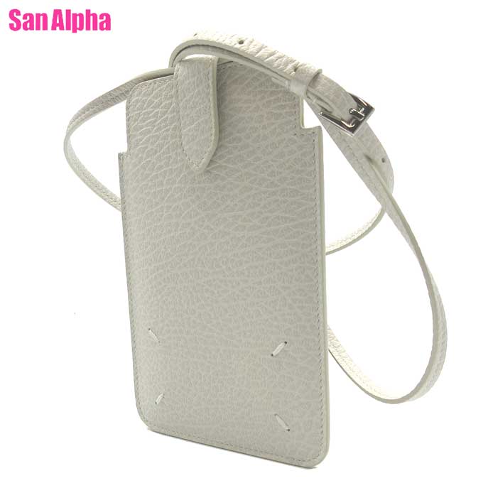 MAISON MARGIELA フォン ホルダー MAISON MARGIELA｜PHONE HOLDER PLAIN LEATHER スマホポーチ