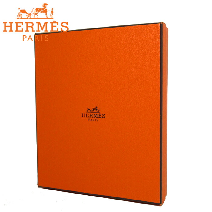 HERMES エルメス ツイリー オレンジ ブラック ドット 箱付き HERMES - 【本物保証】 箱付 超美品 エルメス HERMES ツイリー