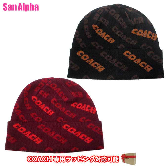 楽天市場】コーチ メンズ ニット帽 COACH MENS F85140 メリノウール