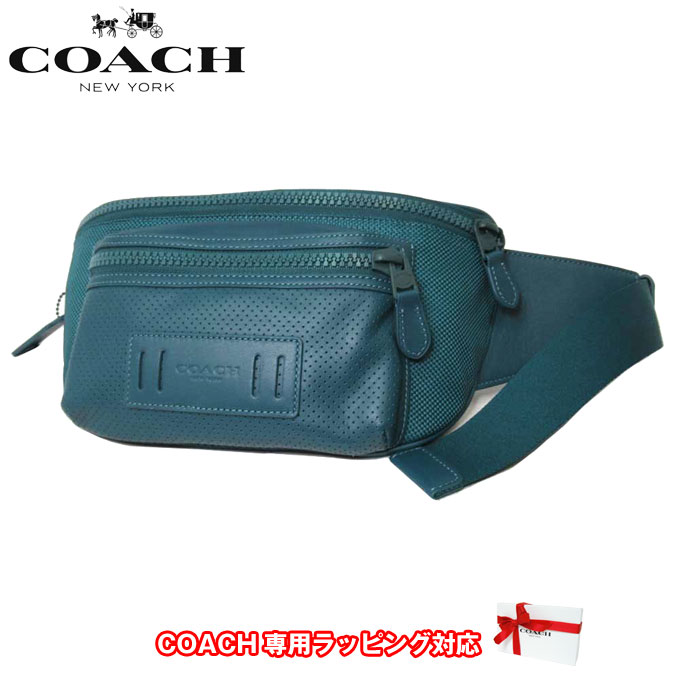 国内最安値 Blt Trrn ボディバッグ ウエストポーチ ベルトバッグ レザー 1960 ショルダーバッグ Coach コーチ Bag Qbqzg リーフブルー メンズ Dt Mnch ボディバッグ ウエストポーチ Www Noumi Kd Or Jp