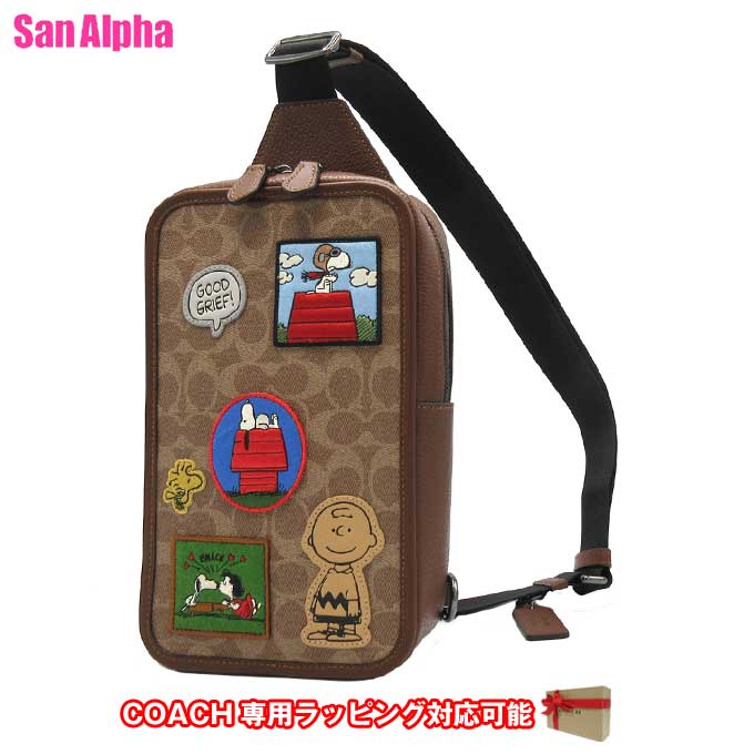 楽天市場】コーチ スヌーピー COACH バッグ ボディバッグ メンズ