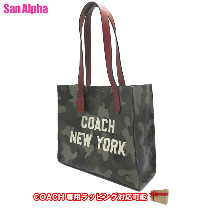 【1000円OFFクーポン4/10 01:59迄】コーチ バッグ トートバッグ COACH RELAY カモ プリント アンド コーチ グラフィック トート 34 A4対応 CY811 UEI (モスグリーン系マルチ)アウトレット メンズ レディース ユニセックス　送料無料