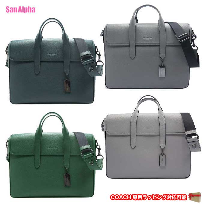 【1000円OFFクーポン】コーチ バッグ ハンドバッグ COACH SULLIVAN レザー ポートフォリオ ブリーフ ビジネスバッグ 2WAY 斜め掛け A4対応 C9875 アウトレット メンズ 送料無料|SanAlpha(サンアルファ)
