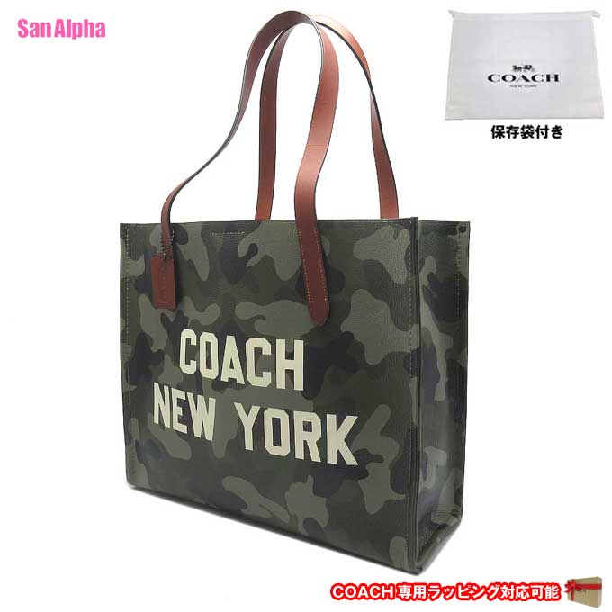 コーチ バッグ トートバッグ COACH RELAY カモ プリント アンド コーチ グラフィック トート 肩掛け A4対応 CY808 UEI (カモ：グリーン系マルチ) アウトレット メンズ 送料無料｜SanAlpha（サンアルファ）