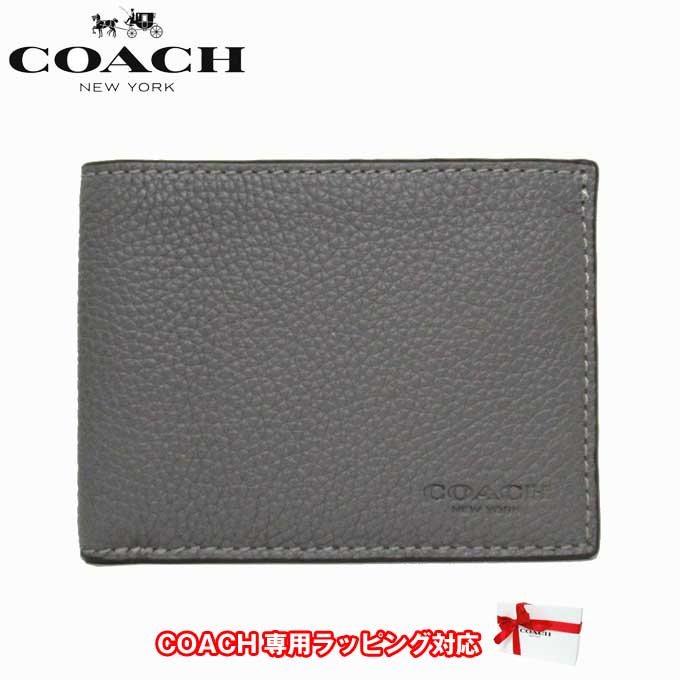 ☆安心の定価販売☆】 訳あり 新品COACH コーチ小銭入れ付き折り財布 