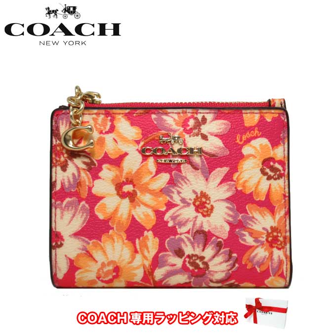 コーチ 3595 Coach 財布 財布 ケース 花柄 Coachアウトレット専用ラッピング 専用box 紙袋で対応可能です レディース財布 Pvc Impmc 3595 1000円offクーポン配布中 二つ折り財布 レディース フラワー プリント アウトレット 送料無料 ギフト Sanalpha