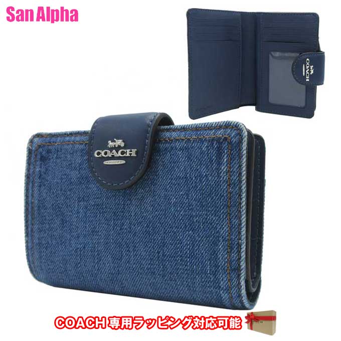 【COACH】Snap Wallet デニム！日本未入荷！ cs129indi0.jpg