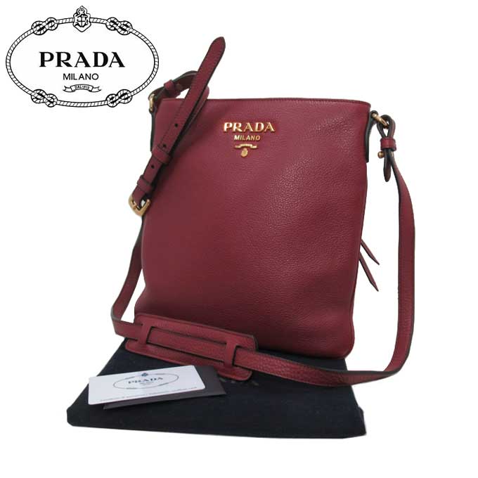 Prada Sanalpha サンアルファ レザー アウトレット 1000円off クーポン配布中 ショルダーバッグ ロゴ 1bh142 バッグ プラダ クロスボディー 斜め掛け 人気ブランドのpradaはプレゼントにおすすめ ラッピング対応 12時まで即日発送 日 除く 1bh142