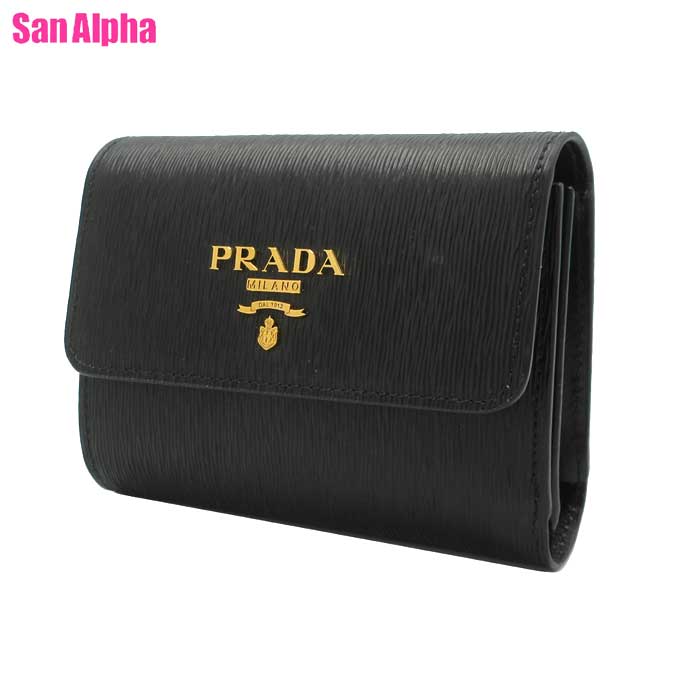 ✨極美品✨PRADA プラダ ヴィッテロ 三つ折り財布 ブラック レザー LWPR1MH025QWAF0002d.jpg