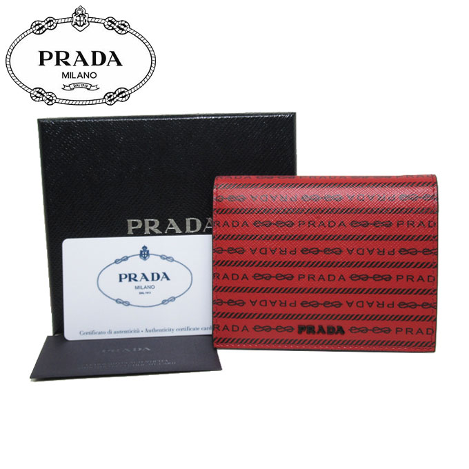 サフィアーノ Prada 母の日 Prada Sanalpha サンアルファ B 人気ブランドのpradaはプレゼントにおすすめ ラッピング対応 12時まで即日発送 日 除く B サフィアーノ プラダ ギフト レディース 二つ折り財布 Prada Prada Saffiano 1000円off