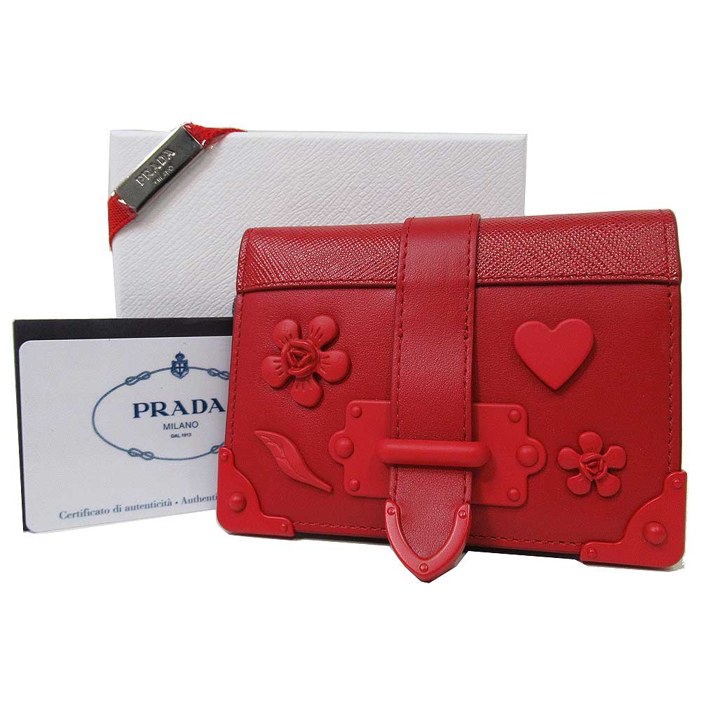 光沢 緩める シガレット Prada カイエ 財布 Schoolrind Jp