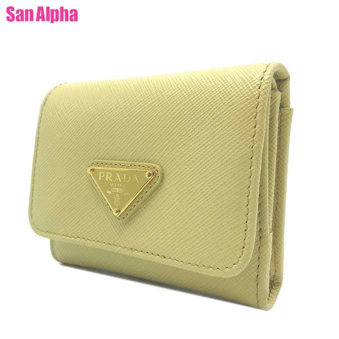 楽天市場】プラダ PRADA 財布 三つ折り ミニ財布 ヴィッテロ ムーヴ