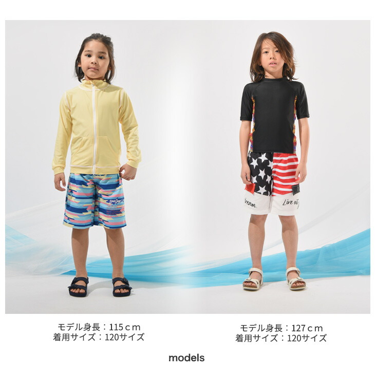 child modeling bathing suits